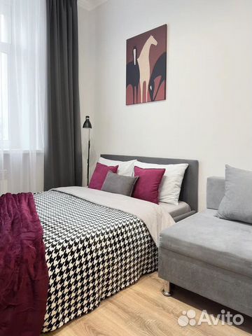 

Квартира-студия, 25 м², 2 кровати