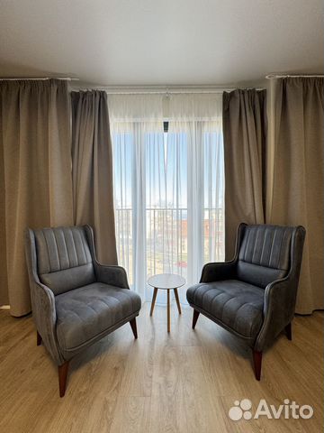 

1-к. квартира, 44 м², 2 кровати