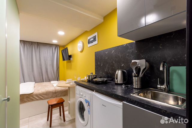 

Квартира-студия, 11 м², 1 кровать