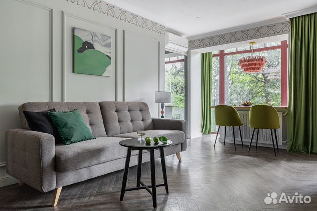 

2-к. квартира, 43 м², 2 кровати