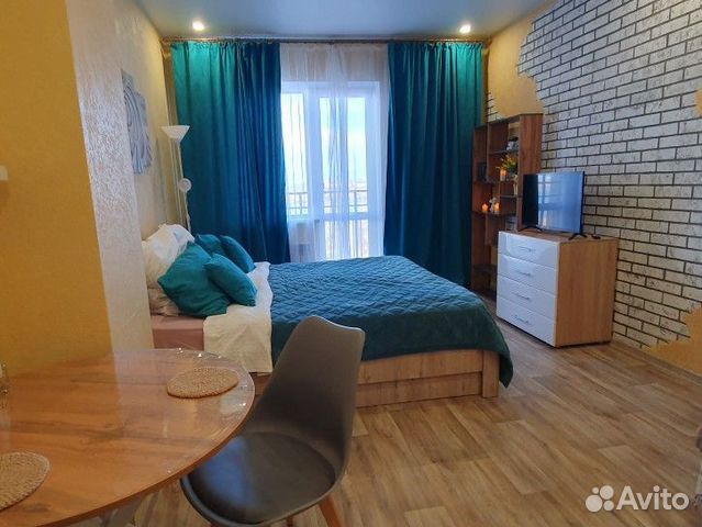 

Квартира-студия, 29 м², 2 кровати