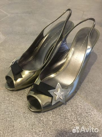 Серебристые туфли Marc by Marc Jacobs орининал