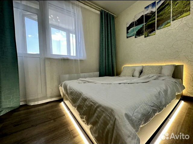 

Квартира-студия, 36 м², 2 кровати
