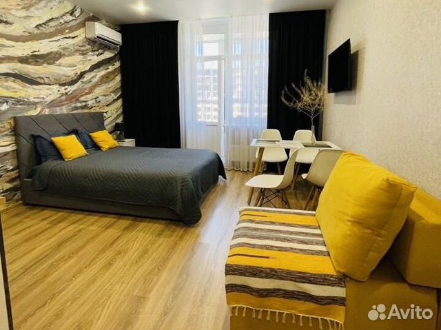

Квартира-студия, 28 м², 2 кровати