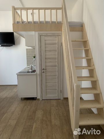 

Квартира-студия, 33 м², 2 кровати