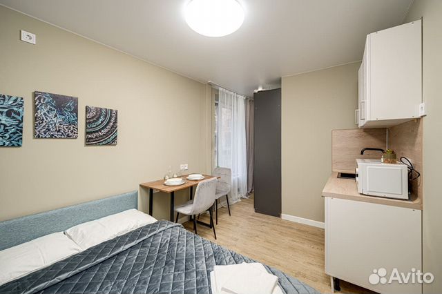 

Квартира-студия, 20 м², 1 кровать