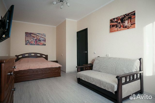 

1-к. квартира, 39 м², 2 кровати