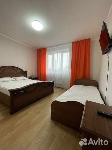 

1-к. квартира, 40 м², 2 кровати