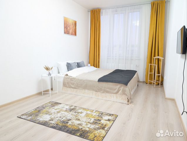 

1-к. квартира, 36 м², 2 кровати