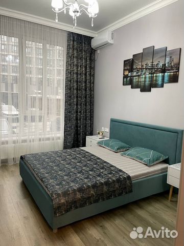 

1-к. квартира, 45 м², 2 кровати