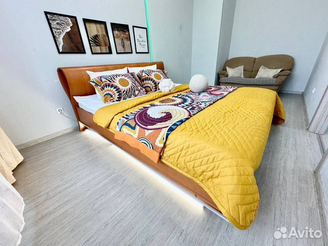 

1-к. квартира, 45,5 м², 2 кровати