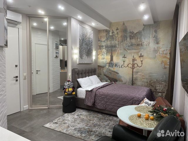 

Квартира-студия, 25 м², 1 кровать