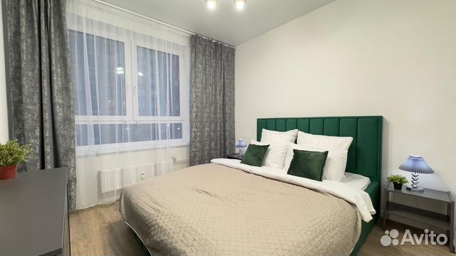 

1-к. квартира, 32 м², 2 кровати