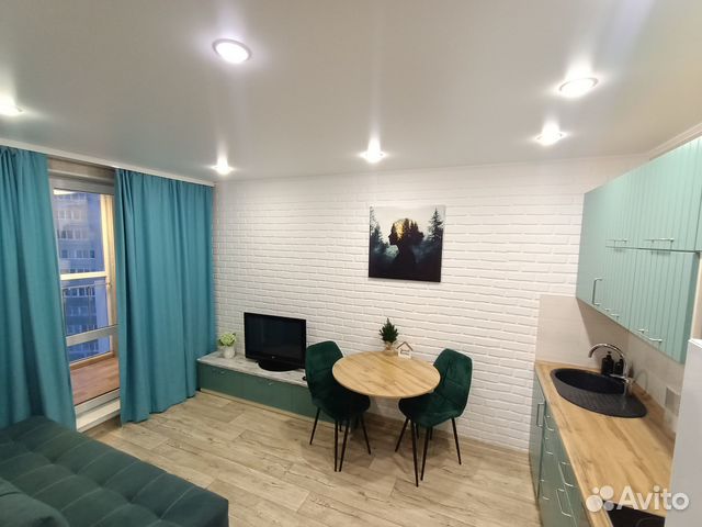 

1-к. квартира, 40 м², 2 кровати