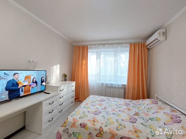 

1-к. квартира, 34 м², 2 кровати