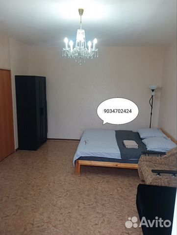 

1-к. квартира, 34,2 м², 3 кровати