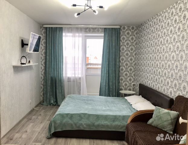 

1-к. квартира, 34 м², 2 кровати