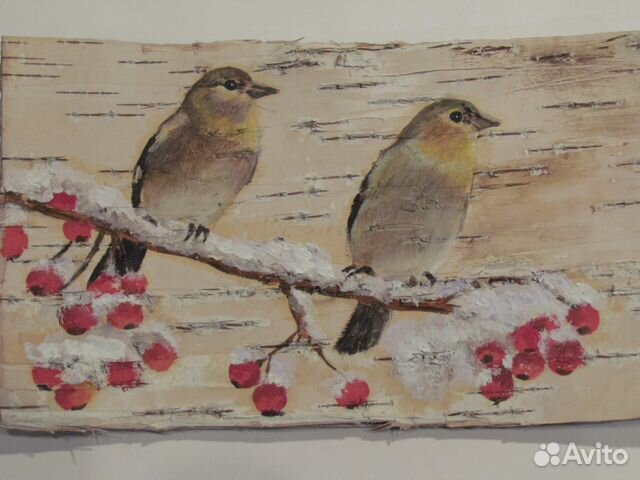 Картина на бересте 