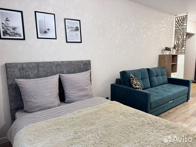 

Квартира-студия, 28 м², 2 кровати