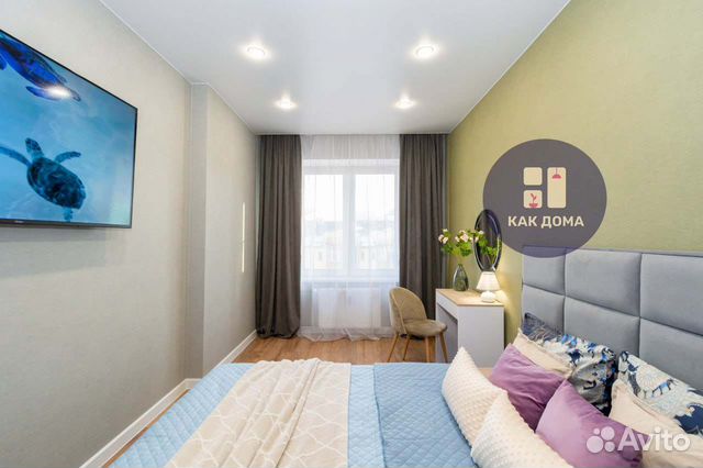 

1-к. квартира, 40,3 м², 2 кровати