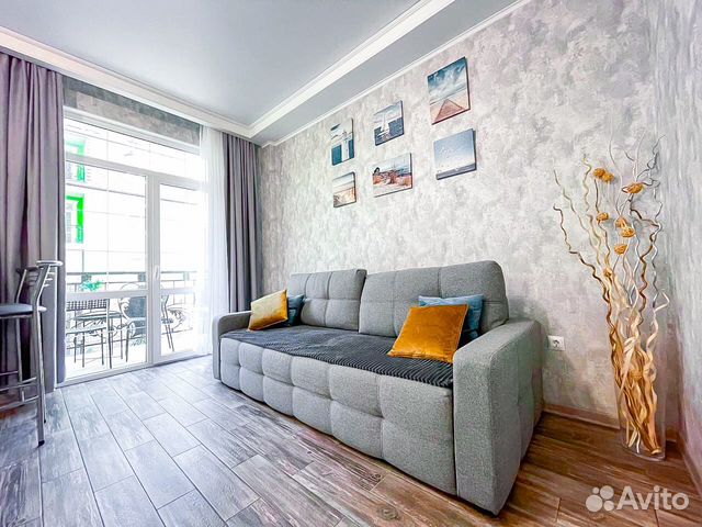 

Квартира-студия, 40 м², 2 кровати