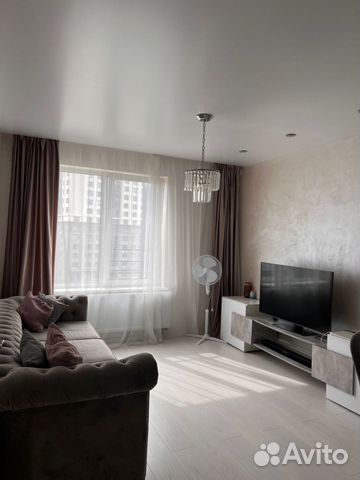 

1-к. квартира, 44,5 м², 2 кровати