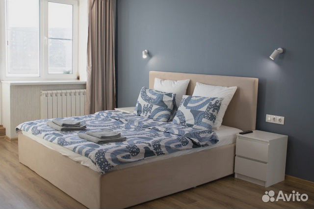 

2-к. квартира, 45,8 м², 2 кровати