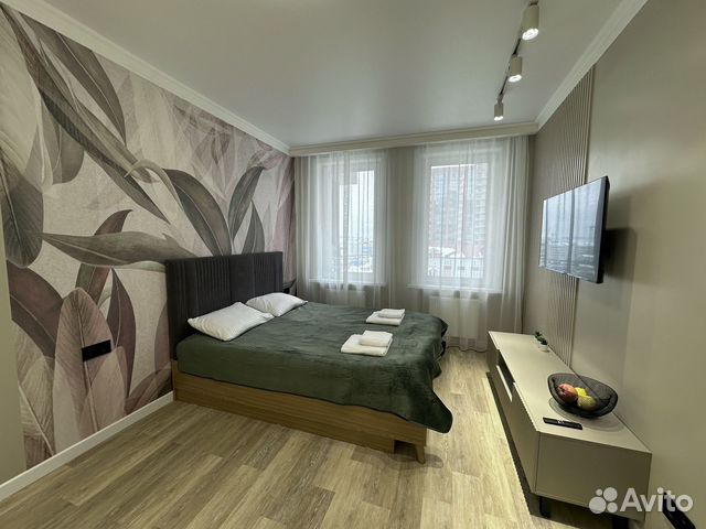 

1-к. квартира, 38 м², 2 кровати