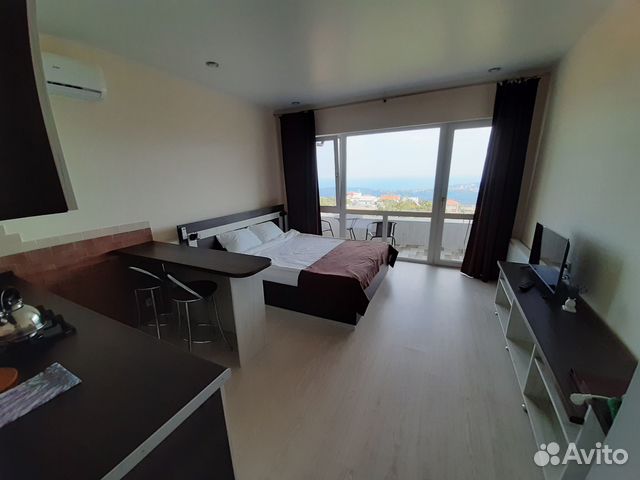 

Квартира-студия, 27 м², 1 кровать