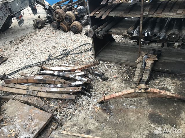 Листы рессор маз