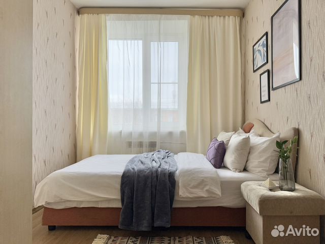 

2-к. квартира, 50 м², 2 кровати