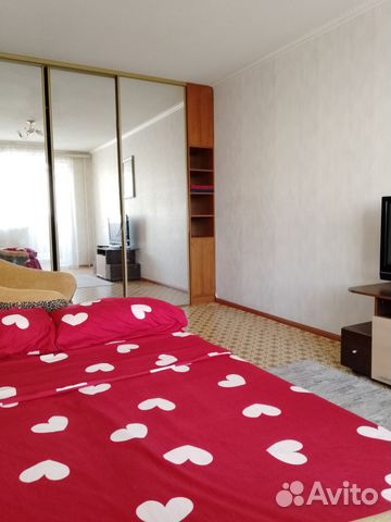 

1-к. квартира, 34 м², 2 кровати