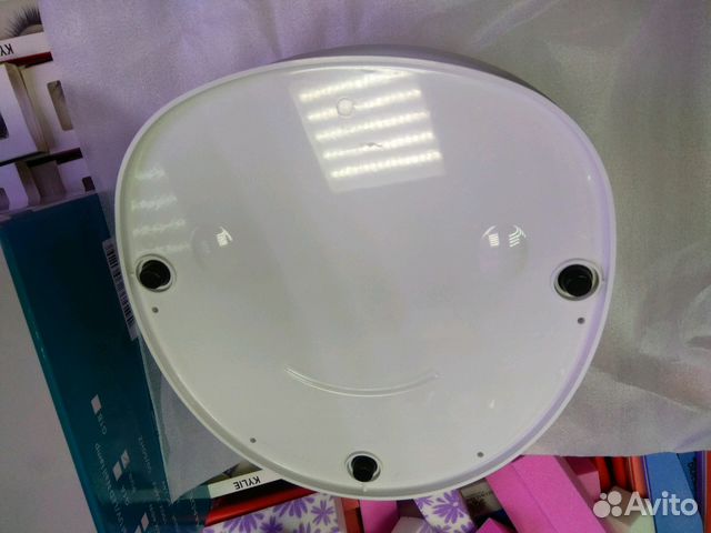 Лампа гибридная UV/LED 48Вт с вентилятором розовая Лампа гибридная UV/LED 48Вт с вентилятором розовая