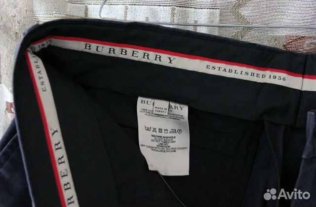 Новые мужские брюки Burberry Новые мужские брюки Burberry