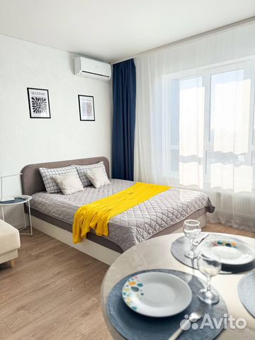

Квартира-студия, 30 м², 2 кровати