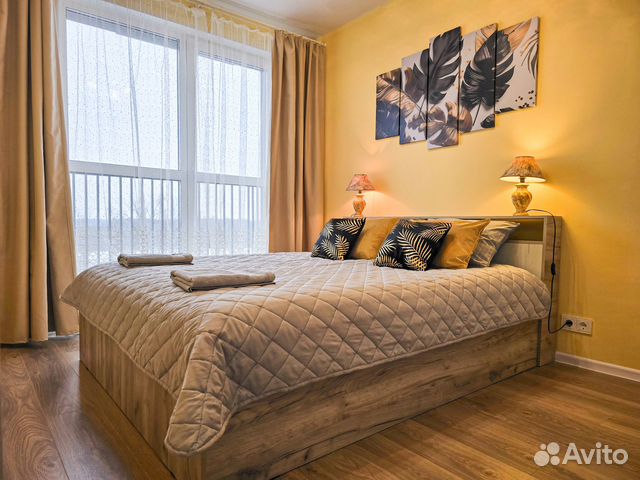 

1-к. квартира, 35 м², 2 кровати