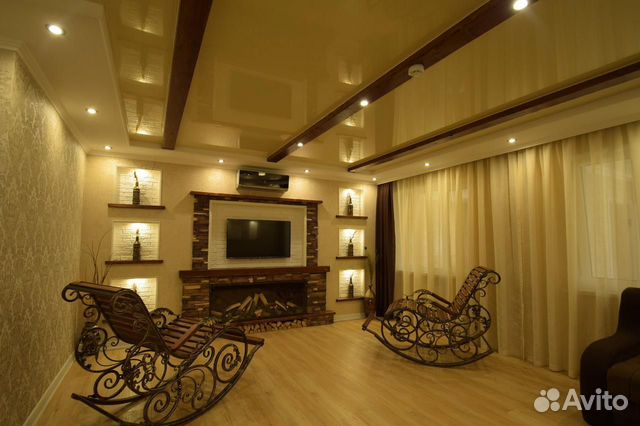 

1-к. квартира, 70 м², 2 кровати