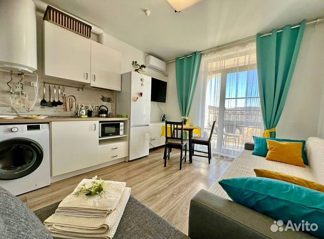 

Квартира-студия, 26 м², 1 кровать