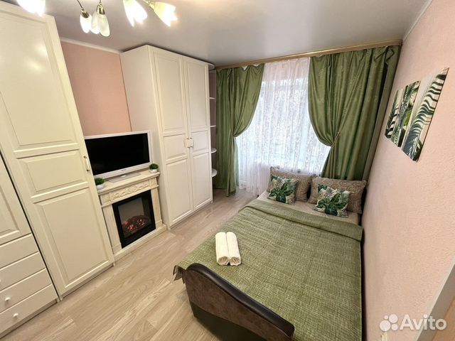 

1-к. квартира, 32 м², 2 кровати