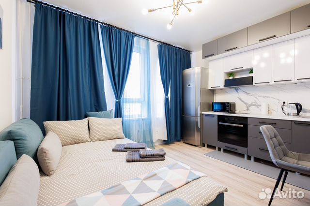

Квартира-студия, 21,5 м², 1 кровать