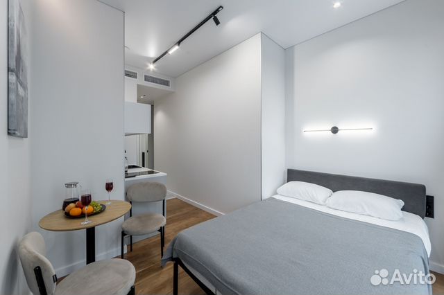

Квартира-студия, 16,9 м², 1 кровать