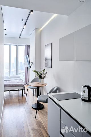 

Квартира-студия, 17,1 м², 1 кровать