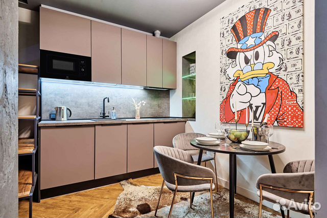 

1-к. квартира, 39 м², 3 кровати
