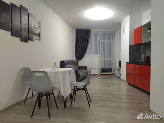 

Квартира-студия, 37 м², 2 кровати