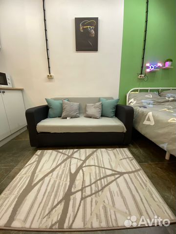 

Квартира-студия, 17 м², 2 кровати