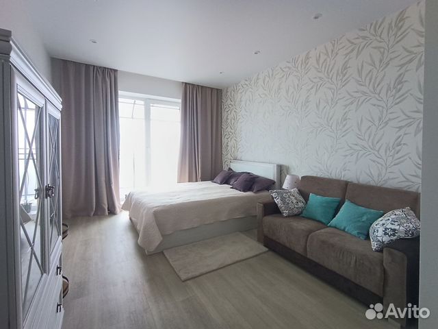 

1-к. квартира, 41 м², 2 кровати