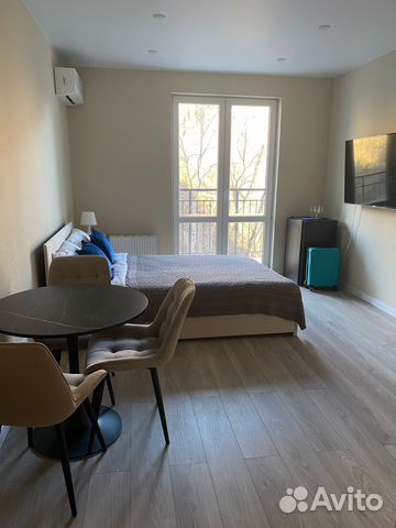 

Квартира-студия, 27 м², 1 кровать