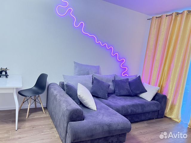 

1-к. квартира, 43,5 м², 2 кровати