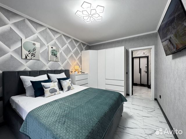 

1-к. квартира, 45 м², 2 кровати