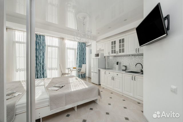 

Квартира-студия, 28 м², 1 кровать
